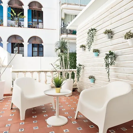 Group Blue&white Apartment Sitges