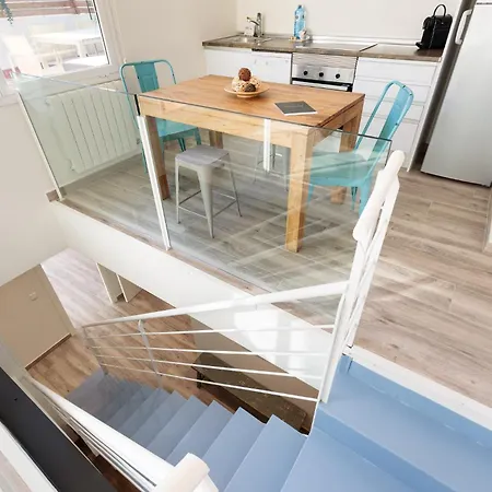 Group Blue&white Apartment Sitges