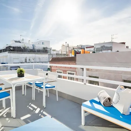 Apartment Group Blue&white *